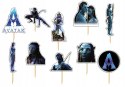 TOPPERY NA TORT OZDOBNE DEKORACJA ZESTAW - AVATAR FILM 10szt.
