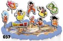 TOPPERY NA TORT OZDOBNE DEKORACJA ZESTAW - DRAGON BALL ANIME BAJKA 10szt.
