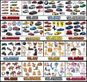 TOPPERY NA TORT OZDOBNE DEKORACJA ZESTAW - ROBLOX GRY BAJKA 10szt.