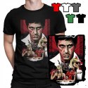 KOSZULKA T-SHIRT MĘSKI WZORY DO WYBORU - FILMY SERIALE SCARFACE - XXXL 3XL