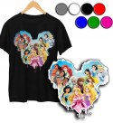 KOSZULKA DZIECIĘCA T-SHIRT - KSIĘŻNICZKI DISNEY PRINCESS BAJKA - XXXS 86-92