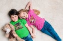 KOSZULKA DZIECIĘCA T-SHIRT - KRAINA LODU FROZEN ANNA ELSA - L 146-152