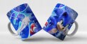 KUBEK Z GRAFIKĄ SONIC GRY WZORY WYBÓR + IMIĘ