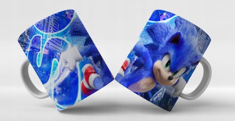 KUBEK Z GRAFIKĄ SONIC GRY WZORY WYBÓR + IMIĘ KUBEK Z GRAFIKĄ SONIC GRY WZORY WYBÓR + IMIĘ