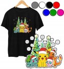 KOSZULKA DZIECIĘCA T-SHIRT NADRUK - ŚWIĘTA PREZENT Z BAJEK - XL 158-164