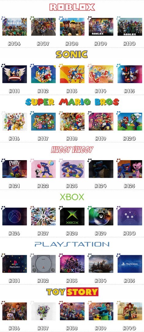 PUZZLE - KONSOLA PLAYSTATION - PREZENT NA ŚWIĘTA WZORY - 35el + PUDEŁKO PUZZLE - KONSOLA PLAYSTATION - PREZENT NA ŚWIĘTA WZORY - 35el + PUDEŁKO