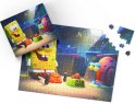 PUZZLE - SPONGEBOB BAJKA - PREZENT NA ŚWIĘTA WZORY - 35el + PUDEŁKO
