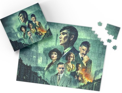 PUZZLE - PEAKY BLINDERS - PREZENT NA ŚWIĘTA WZORY - 252el + PUDEŁKO PUZZLE - PEAKY BLINDERS - PREZENT NA ŚWIĘTA WZORY - 252el + PUDEŁKO