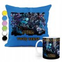 ZESTAW: KUBEK + PODUSZKA - LEAGUE OF LEGENDS - PREZENT WIELE WZORÓW + IMIĘ
