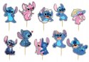 TOPPERY NA TORT OZDOBNE DEKORACJA ZESTAW POSTACI - STICH STICZ 10szt.