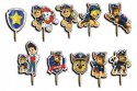 TOPPERY NA TORT OZDOBNE DEKORACJA ZESTAW - PSI PATROL PAW SKY CHASE 10szt.