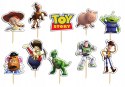 TOPPERY NA TORT OZDOBNE DEKORACJA ZESTAW - TOY STORY BAJKI 10szt.