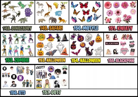 TOPPERY NA TORT OZDOBNE DEKORACJA ZESTAW - VAMPIRINA BAJKA 10szt. TOPPERY NA TORT OZDOBNE DEKORACJA ZESTAW - VAMPIRINA BAJKA 10szt.