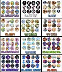 OPŁATEK na BABECZKI MUFFINKI zestaw na urodziny 12szt. - LEGO NINJAGO