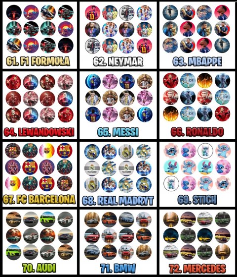 OPŁATEK na BABECZKI MUFFINKI zestaw na urodziny 12szt. - LEGO NINJAGO OPŁATEK na BABECZKI MUFFINKI zestaw na urodziny 12szt. - LEGO NINJAGO