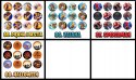 OPŁATEK na BABECZKI MUFFINKI zestaw na urodziny 12szt. - LEGO NINJAGO