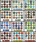 OPŁATEK na BABECZKI MUFFINKI zestaw na urodziny 12szt. - MIINECRAFT