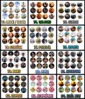 OPŁATEK na BABECZKI MUFFINKI zestaw na urodziny 12szt. - MIINECRAFT