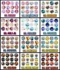 OPŁATEK na BABECZKI MUFFINKI zestaw na urodziny 12szt. - POKEMON BAJKA