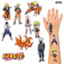 TATUAŻE ZMYWALNE DLA DZIECI TYMCZASOWE ANIME NARUTO - 8 EL. / 150 WZORÓW