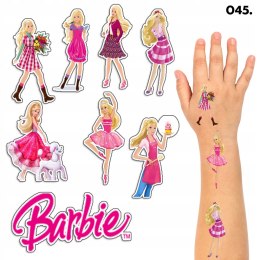 TATUAŻE ZMYWALNE DLA DZIECI TYMCZASOWE BARBIE - 8 EL. / 150 WZORÓW