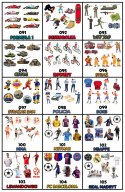 TATUAŻE ZMYWALNE DLA DZIECI TYMCZASOWE DRAGON BALL - 8 EL. / 150 WZORÓW