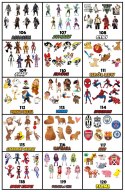 TATUAŻE ZMYWALNE DLA DZIECI TYMCZASOWE BOKS MMA WALKA - 8 EL. / 150 WZORÓW