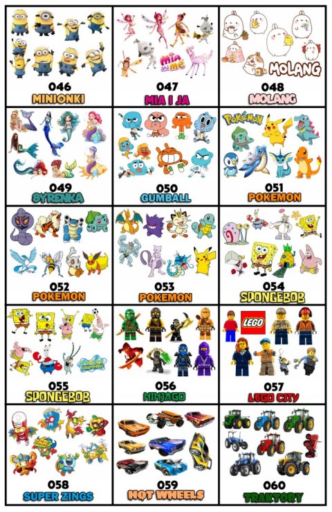 TATUAŻE ZMYWALNE DLA DZIECI TYMCZASOWE FNAF FREDDYS - 8 EL. / 150 WZORÓW TATUAŻE ZMYWALNE DLA DZIECI TYMCZASOWE FNAF FREDDYS - 8 EL. / 150 WZORÓW