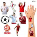 TATUAŻE ZMYWALNE DLA DZIECI TYMCZASOWE LEWAN.DOWSKI - 8 EL. / 150 WZORÓW