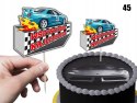 TOPPERY NA TORT (10szt) + duży TOPPER Najlepszego - WYŚCIGI F1 FORMUŁA