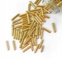 POSYPKA PAŁECZKI ZŁOTE METALICZNE DEKORACJA 20MM NA TORT URODZINOWY 50G