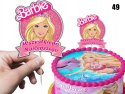 TOPPER NA TORT ozdoba dekoracja urodziny torcik BARBIE BARBI LALECZKA