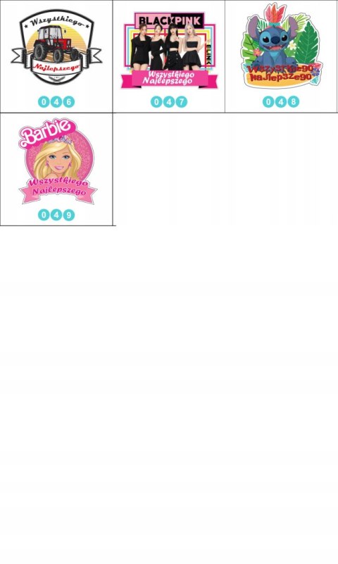 TOPPER NA TORT ozdoba dekoracja urodziny torcik BARBIE BARBI LALECZKA TOPPER NA TORT ozdoba dekoracja urodziny torcik BARBIE BARBI LALECZKA