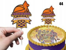 TOPPER NA TORT ozdoba dekoracja urodziny torcik KOSZYKÓWKA NBA