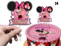 TOPPER NA TORT ozdoba dekoracja urodziny torcik MYSZKA MINNIE MINI