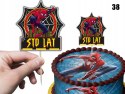 TOPPER NA TORT ozdoba dekoracja urodziny torcik SPIDERMAN FILMY SERIALE