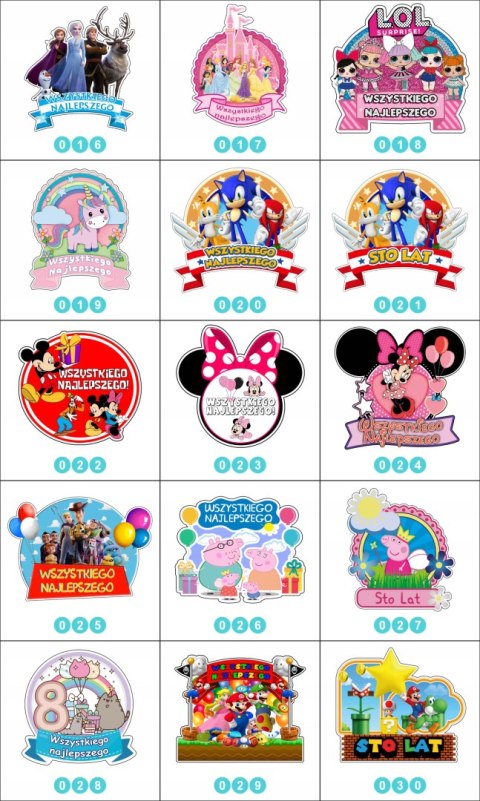 TOPPER NA TORT ozdoba dekoracja urodziny torcik ŚWINKA PEPPA GEORGE TOPPER NA TORT ozdoba dekoracja urodziny torcik ŚWINKA PEPPA GEORGE
