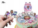 TOPPERY NA TORT (10szt) + duży TOPPER Najlepszego - KOCI DOMEK GABI BAJKI