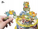 TOPPERY NA TORT (10szt) + duży TOPPER Najlepszego - POKE.MON PIKA.CHU