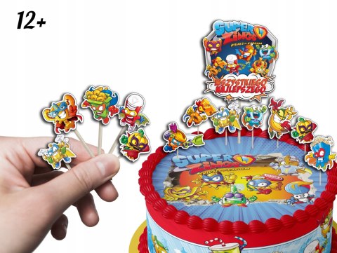 TOPPERY NA TORT (10szt) + duży TOPPER Najlepszego - SUPER ZINGS BAJKI TOPPERY NA TORT (10szt) + duży TOPPER Najlepszego - SUPER ZINGS BAJKI