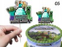 TOPPERY NA TORT (10szt) + duży TOPPER Wszystkiego Najlepszego - MINE.CRAFT