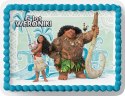 PROSTOKĄTNY OPŁATEK NA TORT A4 20x29CM - VAIANA MOANA BAJKA + IMIĘ GRATIS