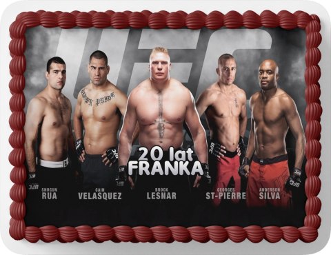 PROSTOKĄTNY OPŁATEK NA TORT A4 20x29CM - MMA HOBBY + IMIĘ GRATIS PROSTOKĄTNY OPŁATEK NA TORT A4 20x29CM - MMA HOBBY + IMIĘ GRATIS