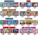 PROSTOKĄTNY OPŁATEK NA TORT A4 20x29CM - PIDŻAMERSI PJMASKS + IMIĘ GRATIS