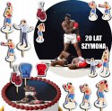 ZESTAW OPŁATEK NA TORT 30CM + TOPPERY PAPIEROWE - BOKS WALKA 24CM 26CM