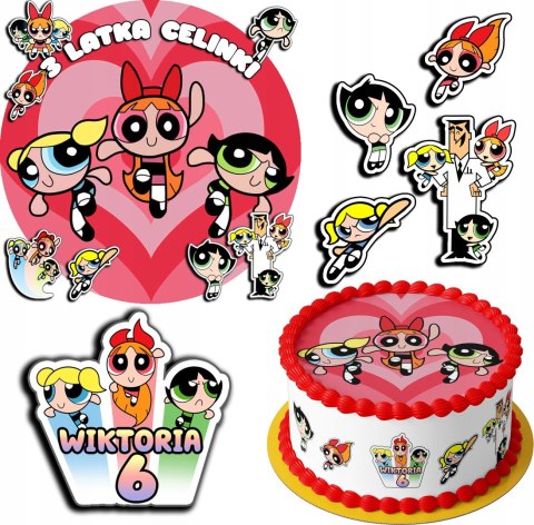 ZESTAW OPŁATEK NA TORT 20CM + 17 POSTACI - ATOMÓ.WKI + IMIĘ 15CM 18CM ZESTAW OPŁATEK NA TORT 20CM + 17 POSTACI - ATOMÓ.WKI + IMIĘ 15CM 18CM