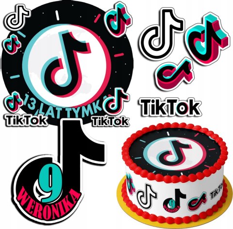 ZESTAW OPŁATEK NA TORT 20CM + 17 POSTACI - TIKK-TOOKK + IMIĘ 15CM 18CM ZESTAW OPŁATEK NA TORT 20CM + 17 POSTACI - TIKK-TOOKK + IMIĘ 15CM 18CM