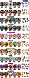 ZESTAW OPŁATEK NA TORT 20CM + 17 POSTACI - MY LITTLE PONY + IMIĘ 15CM 18CM