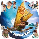OPŁATEK NA TORT 30CM - VAIANA MOANA + IMIĘ + GRATIS! 24CM 26CM