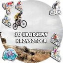 OPŁATEK NA TORT 30CM - ROWERY ROWER HOBBY + IMIĘ + GRATIS! 24CM 26CM